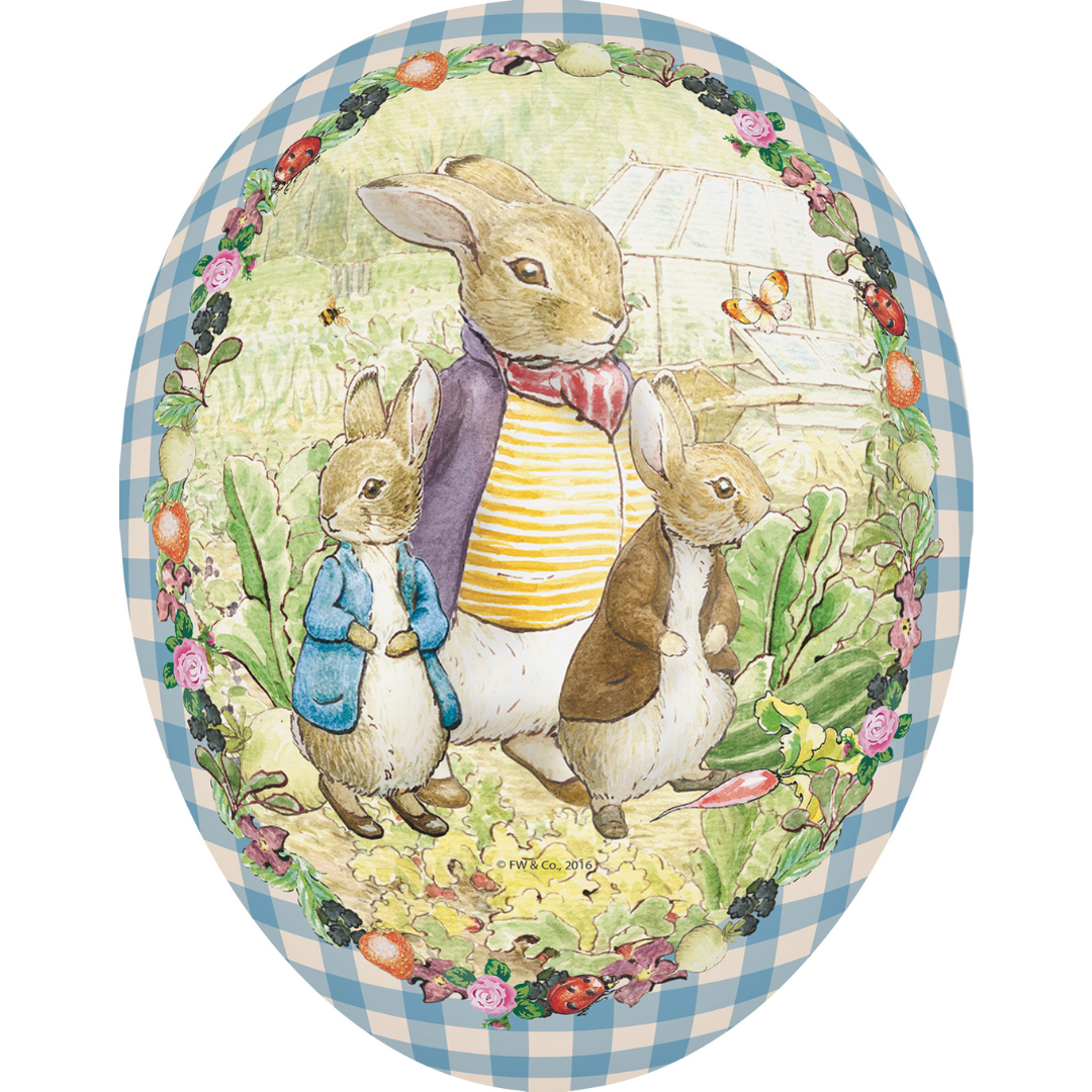 Easter Egg Containers (12cm) - Peter Rabbit (Beatrix Potter)